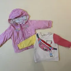 ミキハウスアウター　ホットビスケッツトレーナー