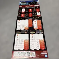 이치방쿠지 進撃の巨人 心臓を捧げよ 쿠지 券回収貼り付け表