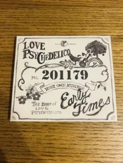 ラブサイケデリコ　「Early Times」