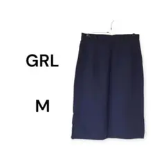 新品未使用 GRL ネイビー タイトスカート Mサイズ