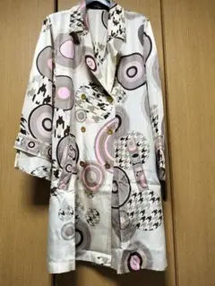 LEONARD FASHION レオナールシルクコート
