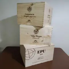 .:*:・'°★★ワインの木箱★★3箱セット★★:*:°°