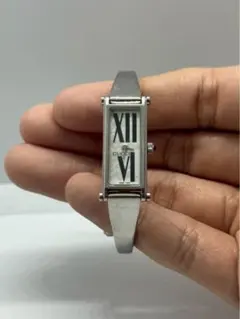 稼動品 GUCCI グッチ 1500L リーフ柄 ローマンバングル 腕時計 - メルカリ