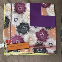【新品未使用品】NEISHA CROSLAND 花柄シルクスカーフ