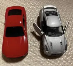 トミカ ミニカー シルバー レッド スポーツカーセット