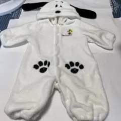 スヌーピー　フリースロンパース　70センチ