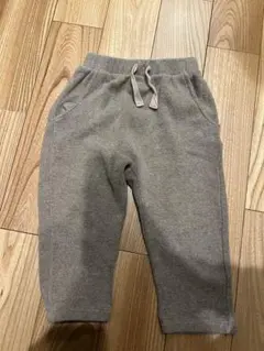 ブラウン　ベージュ フリースパンツ 18-24ヶ月　92