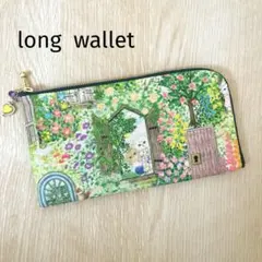 Ｌ字型ファスナーポーチ【ロングウォレット】 　　　ユキエモン　ハンドメイド