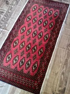 【りょーび様専用】ペルシャ絨毯　トルクメン　トライバルラグ　イラン手織り(12)