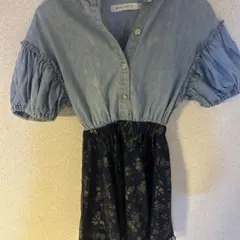 THE SHOP TK 半袖ワンピース 120cm