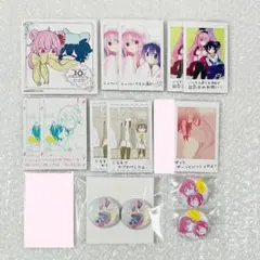 ハッピーシュガーライフ展 さとう しお ミニフォト風カード 缶バッジ