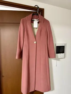 Début de Fiore ピンク ロングコート 36 - メルカリ