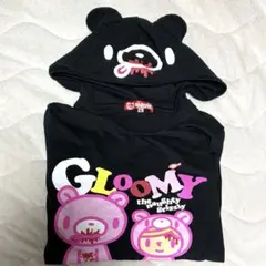 グルーミー　GLOOMY　フード付き長袖Tシャツ