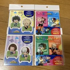 LOTTE 爽✖️僕のヒーローアカデミア　オリジナルマグネット４枚