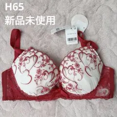 リサマリ　ブラジャー　H65　レッド　ブランディーヌのサムネイル
