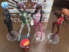 エヴァンゲリオン フィギュア アスカ マリ 綾波 2号機