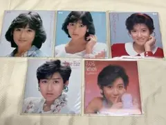岡田有希子 十月の人魚 ヴィーナス誕生他CDアルバム5枚セット