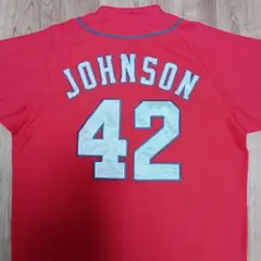 広島東洋カープ レプリカユニフォーム JOHNSON 42 - メルカリ