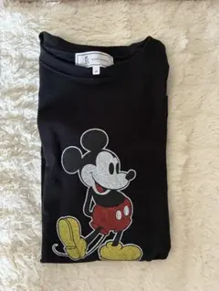 美品！ROPE PICNIC ミッキーマウス Tシャツ ブラック 38のサムネイル