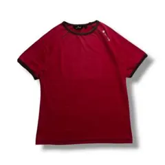 snow peak 半袖Tシャツ アウトドア レッド Sのサムネイル