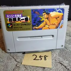 「スーパー大相撲熱戦大一番」動作確認済！スーパーファミコンソフト