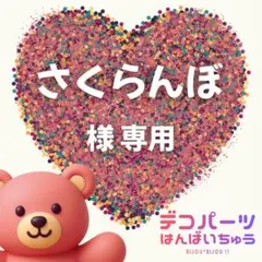 さくらんぼ 様　専用ページ