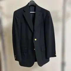 【美品】J.PRESS ぺピンメリノ トロピカルブレザー 紺ブレ