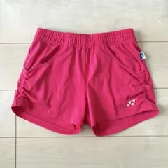 【YONEX】レディース ショートパンツ ピンク Sサイズ