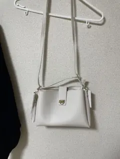 タグ付き未使用　 glove ホワイトショルダーバック