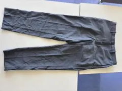 UNIQLO EZYアンクルパンツ グレーストライプ メンズS