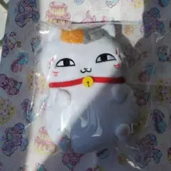 レア　夏目友人帳 一番くじ うたた寝びより にゃんこ先生 ぬいぐるみポーチ