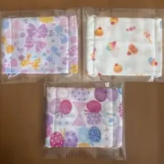 子供用ハンドメイドマスク 3点セット★まとめ売り