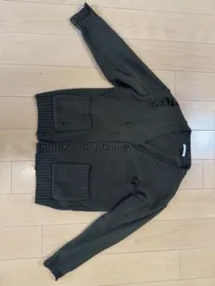 FREAK'S STORE ダメージ加工 カーディガン L