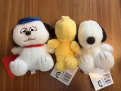 スヌーピー ぬいぐるみ もこふわ 3種セットのサムネイル