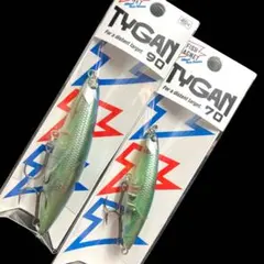 フィッシュマグネット タイガン70 90 チャートファイヤースケルトン