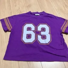 BAYFLOW ナンバリング Tシャツ パープル 130
