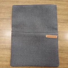 ハンドメイド 黒白ドット ipadミニ ケース