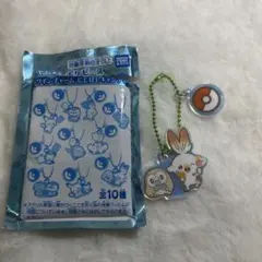 ポケモン ポケピース ツインチャーム ヒバニー モクローのサムネイル