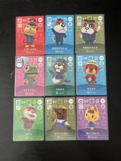 あつ森 amiiboカード ネコ住民4枚セット - メルカリ
