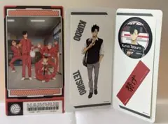 ハイキュー‼︎ 音駒高校 ビジュアルクリアチケット2 きゃらくたぶるステッカーズ