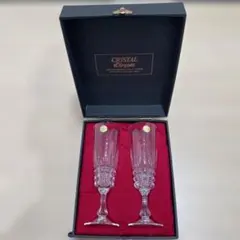CRISTAL d'Arques クリスタルワイングラス 2個セット