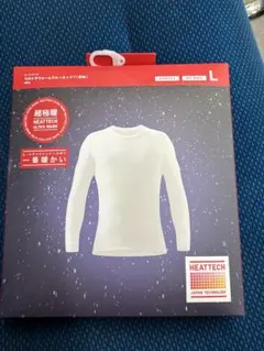 UNIQLOHEATTECH 超極暖 オフホワイト Lサイズ