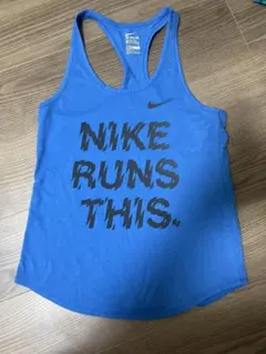 Nike DRI-FIT タンクトップ M 青