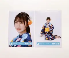日向坂46 鶴崎仁香 2025年浴衣 ヨリ座りのサムネイル