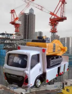 トミカ 　いすゞ　 エルフ 　トラック　ミニカー 　改造 　積載車