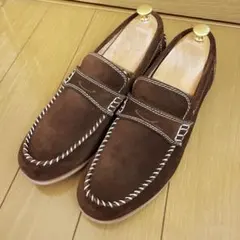 美品 リーガル スエード ローファー　ビジネス　スリッポン 本革 26.5のサムネイル