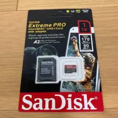SanDisk Extreme PRO microSDXC 1TB メモリー