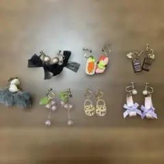 水曜日のアリス含む イヤリング ７点まとめ売りのサムネイル