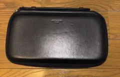 COACH ブラックレザー クラッチバッグ