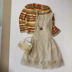 Foxey フォクシー　KAZAGURUMA リネンワンピース